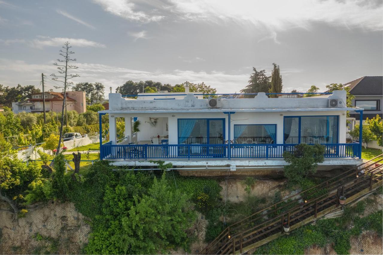 Navy Greece Villa With Swimming Pool & Sea View Makrygialos Buitenkant foto
