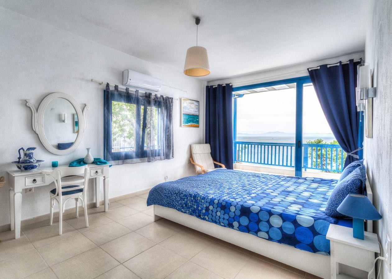 Navy Greece Villa With Swimming Pool & Sea View Makrygialos Buitenkant foto