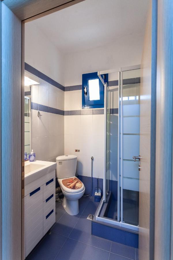 Navy Greece Villa With Swimming Pool & Sea View Makrygialos Buitenkant foto