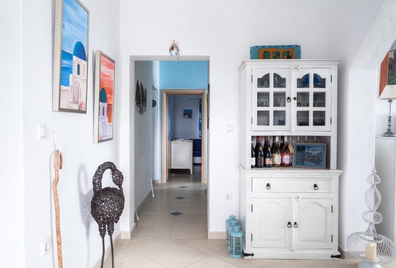 Navy Greece Villa With Swimming Pool & Sea View Makrygialos Buitenkant foto