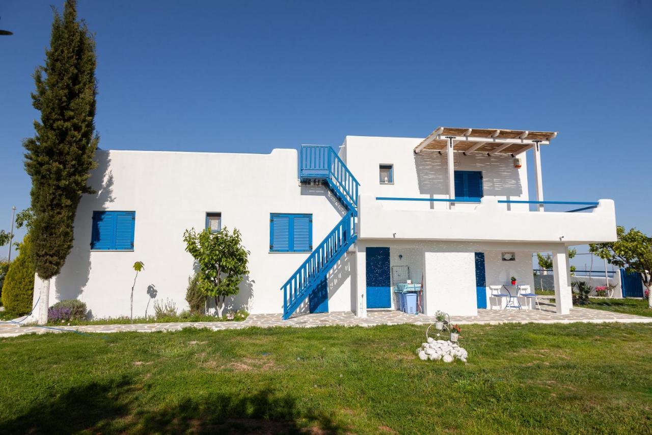 Navy Greece Villa With Swimming Pool & Sea View Makrygialos Buitenkant foto