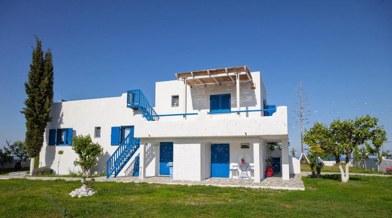 Navy Greece Villa With Swimming Pool & Sea View Makrygialos Buitenkant foto