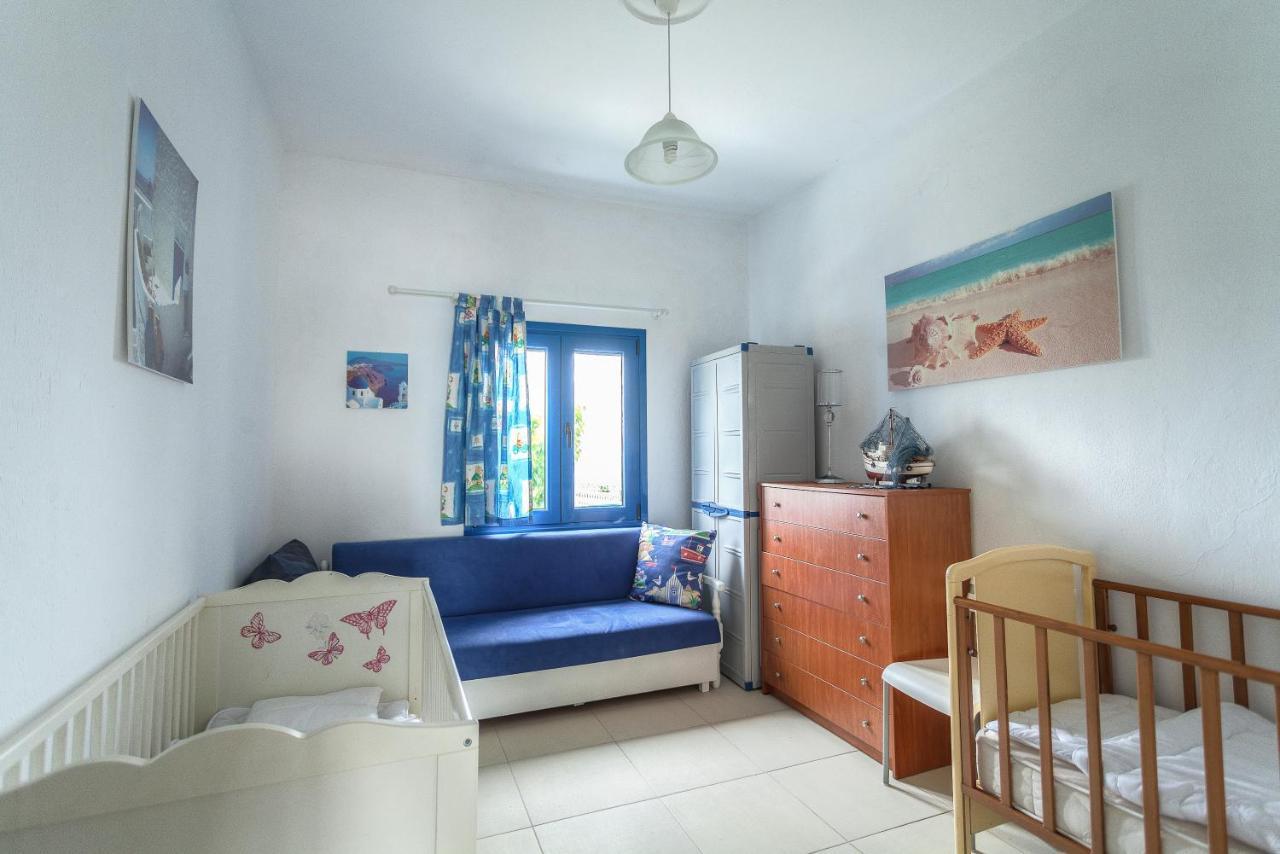 Navy Greece Villa With Swimming Pool & Sea View Makrygialos Buitenkant foto