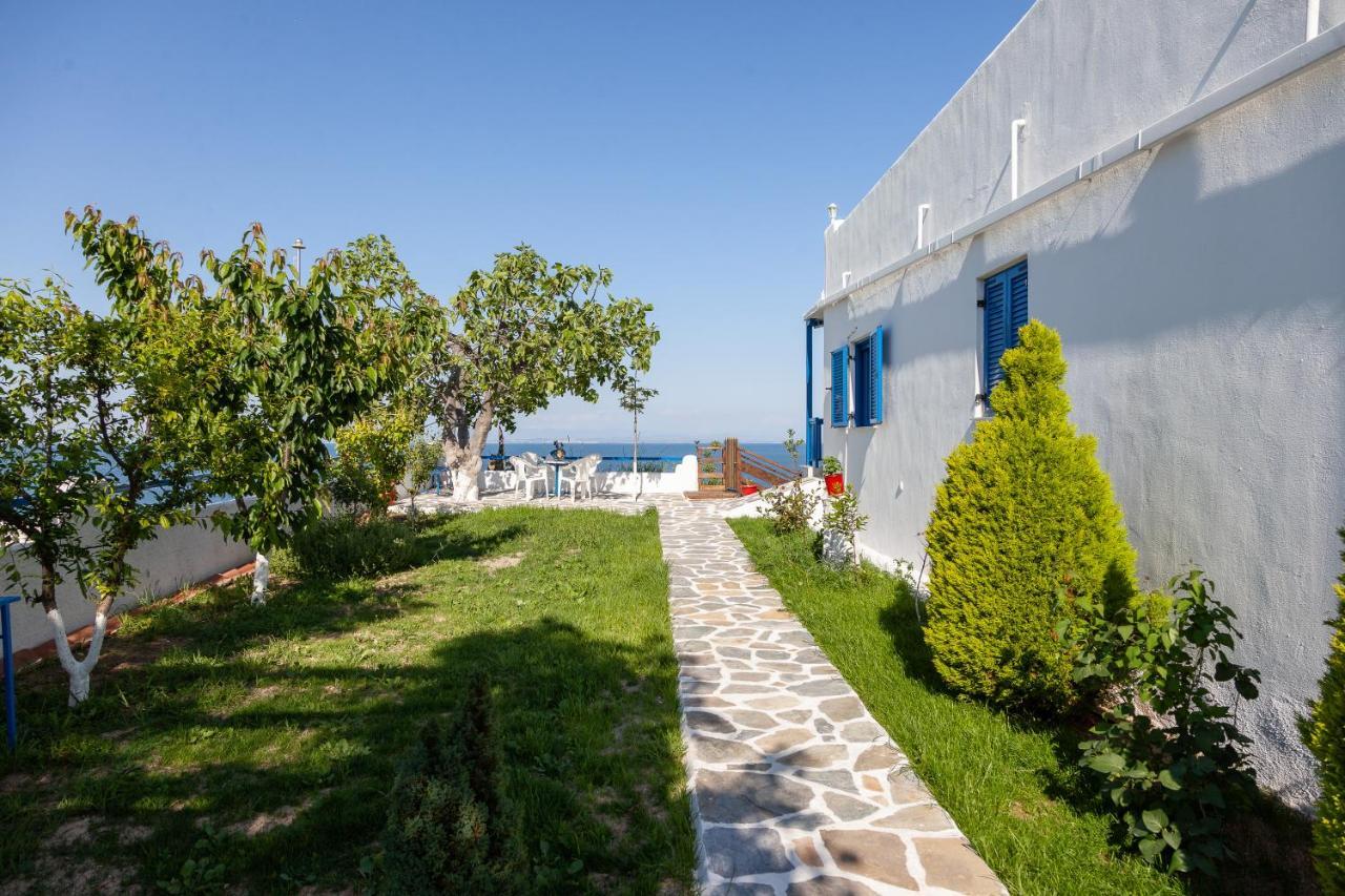 Navy Greece Villa With Swimming Pool & Sea View Makrygialos Buitenkant foto